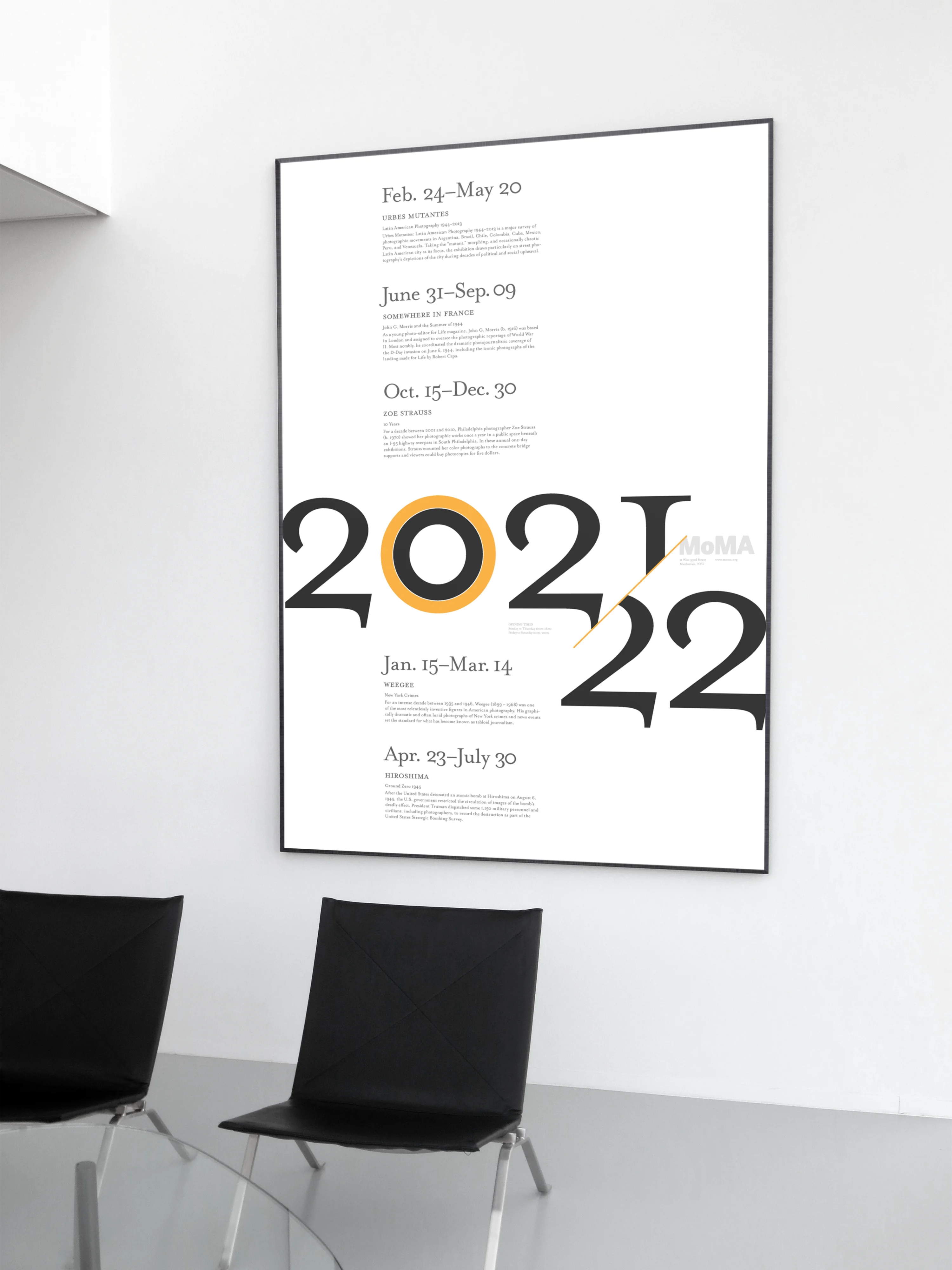 MoMA Photography Exhibition Poster Design