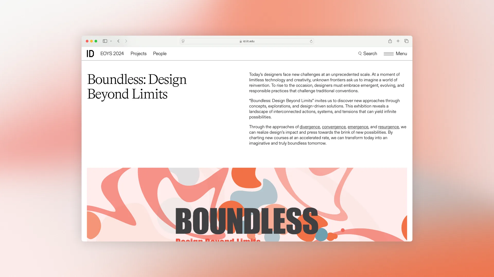 Boundless: Design Beyond Limits